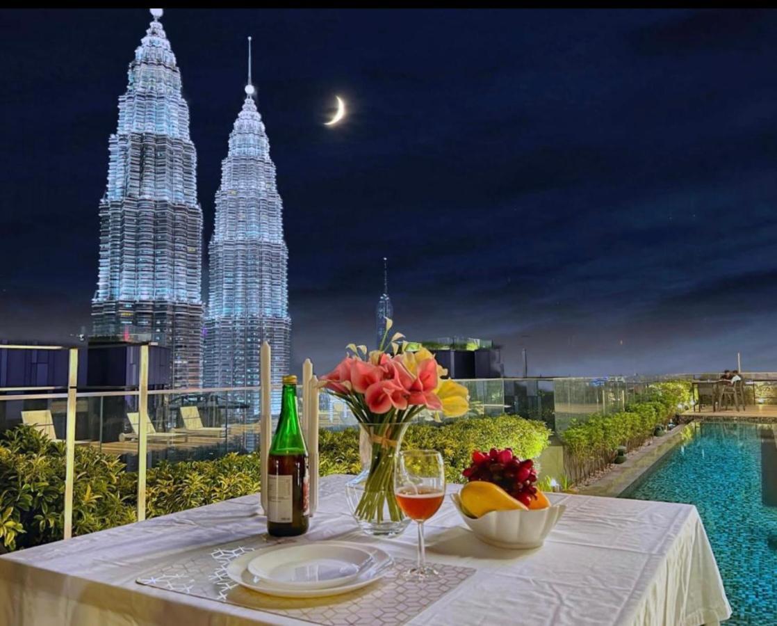 קואלה לומפור Star Residance At Klcc - Two Bedrooms With Twin Towers View מראה חיצוני תמונה